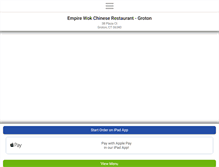 Tablet Screenshot of empirewokchinese.com